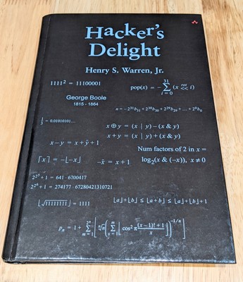 Hacker's Delight Henry S Warren Jr 2011 Software Algorithm ''Programming Tricks''