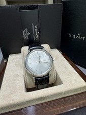 Zenith Elite 6150, 03.2270.6150, 2015, 42mm Steel, Silver dial, Box & Papers. 8