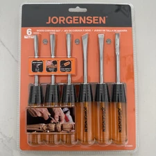 Jorgensen 6 Chisel Set For Wood Carving