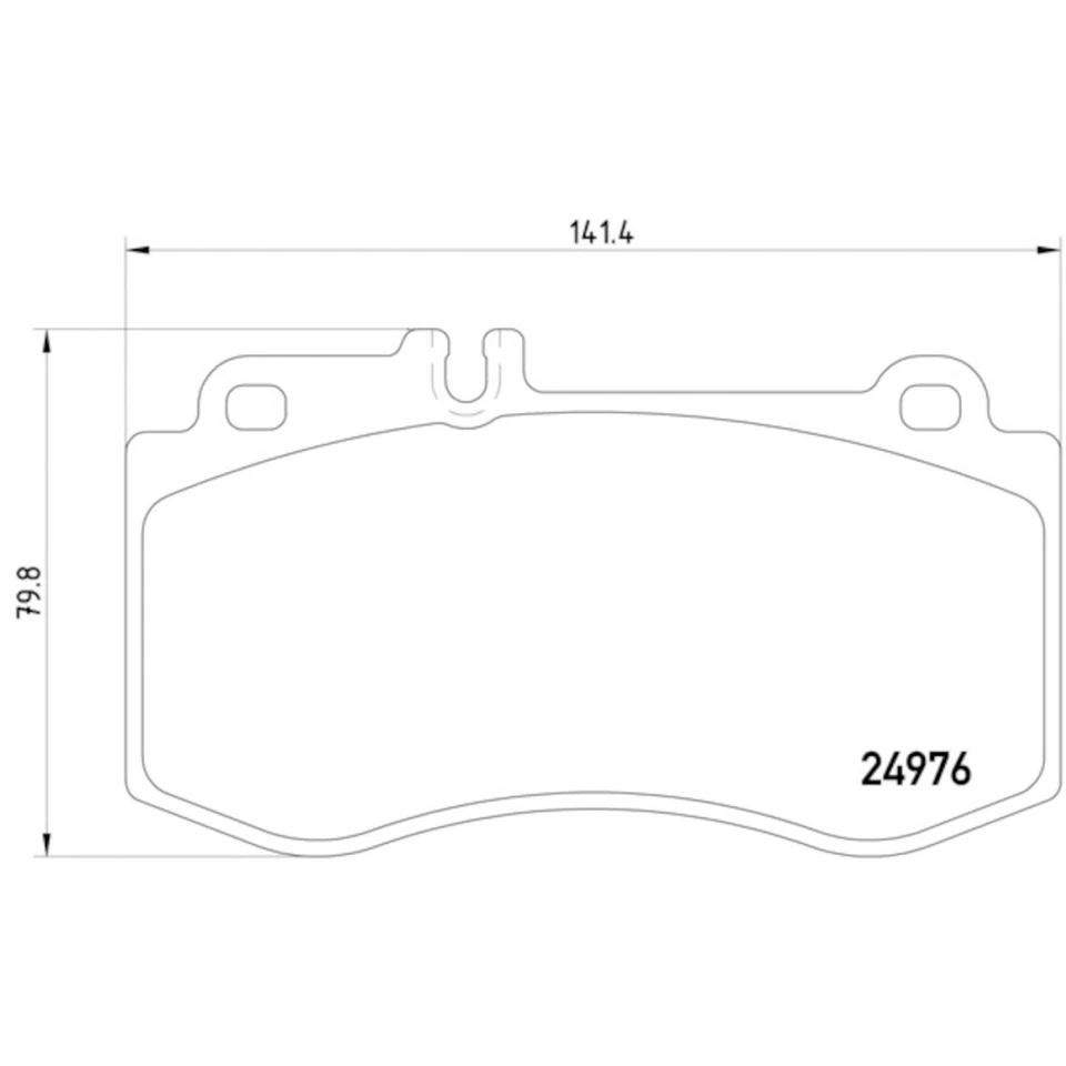 Juego de pastillas de freno de disco Hella Pagid 355014821 para Mercedes-Benz E550 10-11 Foto 2 de 4