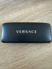 Versace Authentic Hard Eyeglasses Case in Black