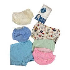 Vintage Gerber Vinyl Plastic Training Pants Lot Shorts Rubber