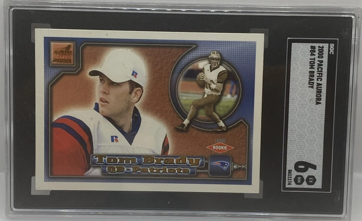 Tom Brady Football Pacific Rookie Sports Trading Cards