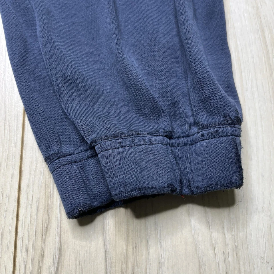 Pantalones deportivos BOSS HUGO BOSS para hombre azul marino medio cordón logotipo elástico Foto 3 de 4