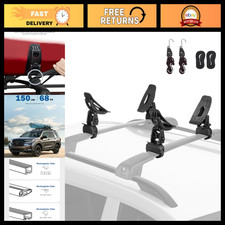 Kayak Roof Rack Saddles - Universal Mounting Kit For Cars Suvs Trucks 150lbs Kayak Roof Rack Saddles - Universal Mounting Kit For Cars Suvs Trucks 150lbs