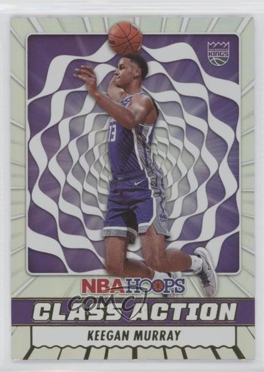 2022-23 Panini NBA Hoops Class Action Holo Keegan Murray #4 Rookie RC 1u6
