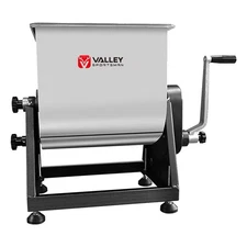 Meat Mixer, 7 Gallons/50LBS，Manually Cranked or Motorized Sausage Mixer Machi...