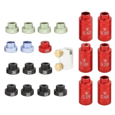 Bullet Comparator Kit Headspace Gauge For Reloading With 14 Inserts Aluminum