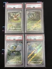 2025 Pokemon TCG Chinese Exclusive Gem Pack Vol. 2 CBB2C Eevee (4)Pcs Set PSA 10