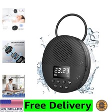Shower Radio Speaker with Bluetooth 5.0, Waterproof Wireless Bathroom FM with...