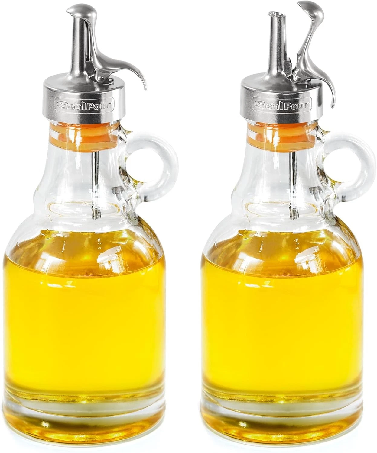 Olive Oil Dispenser Bottle,Glass Oil Dispenser W/ Stainless Steel Spouts,Oil
Opens in a new window o