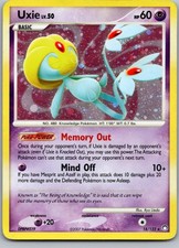 Uxie Holo Rare Mysterious Treasures 18/123 on eBay
