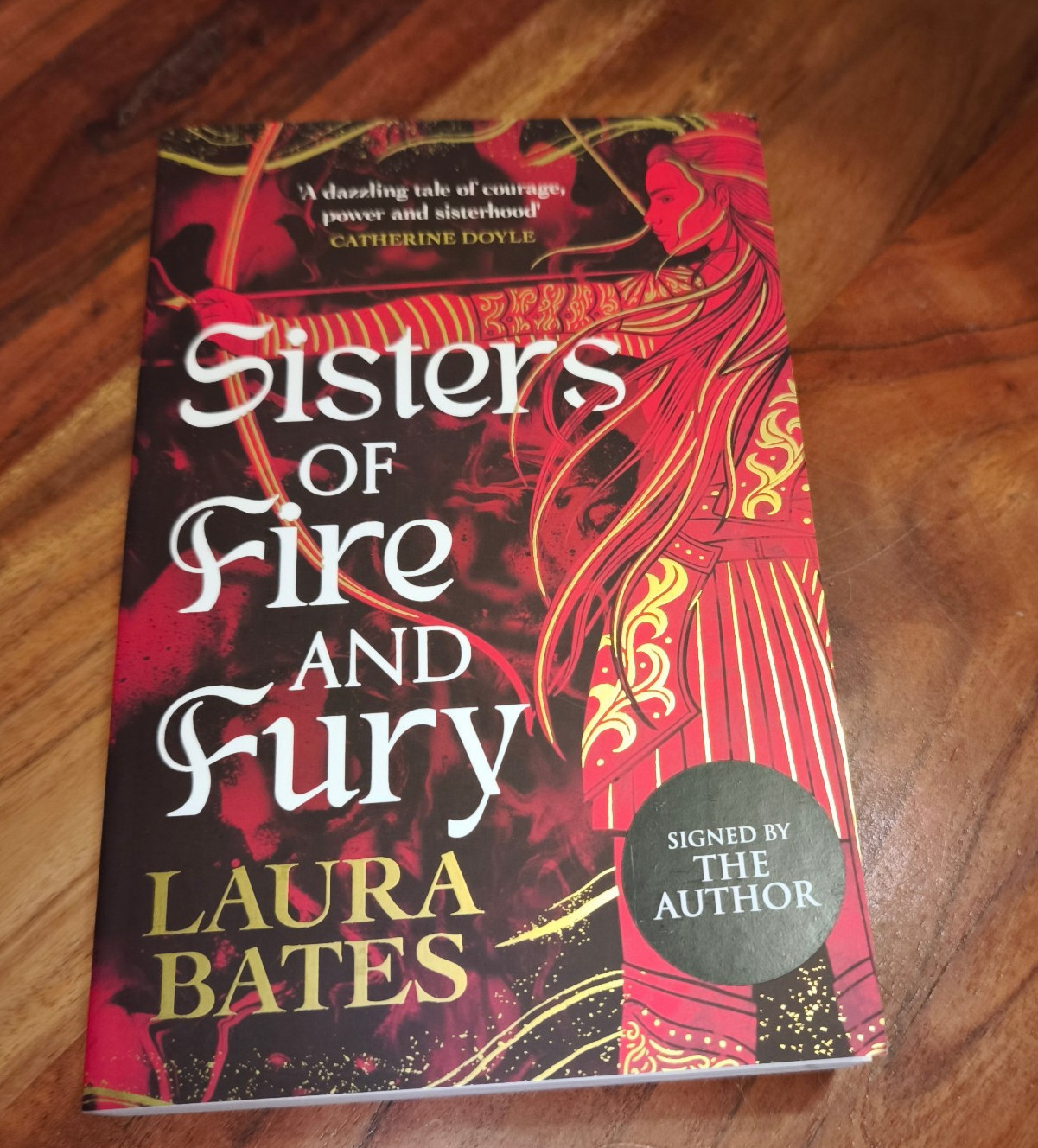 SIGNED Sisters of Fire and Fury by Laura Bates Volumn 2 Book