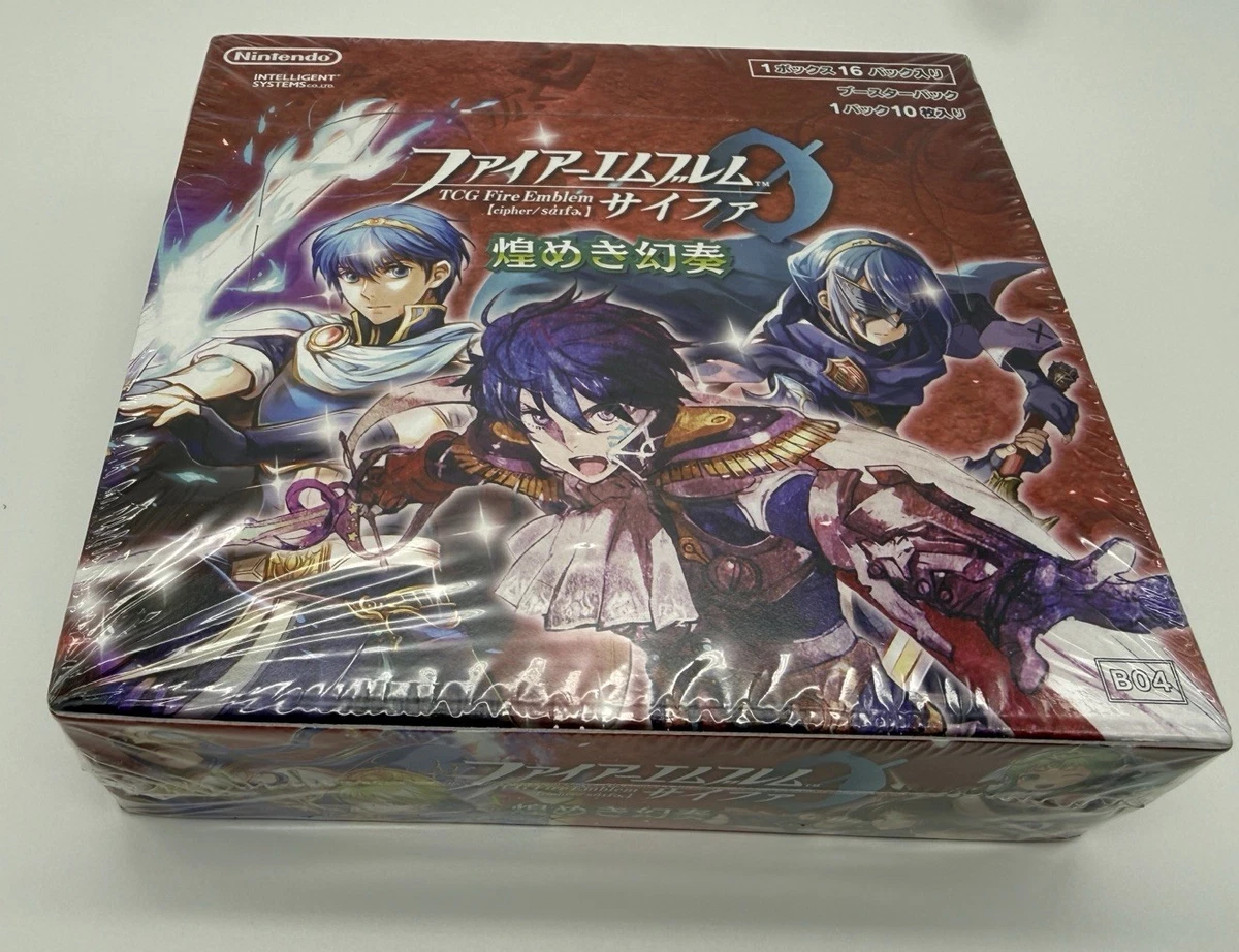 Fire Emblem 0 (Cipher) Sealed Collectible Card Game Boxes for sale