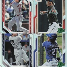 2026 Donruss Baseball Optic Holo Prizm 1-200 You Pick Complete Your Set