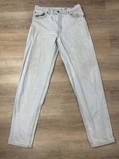 Vintage Levis 550 Jeans Mens 36x36 Light Wash Relaxed Fit Tapered Denim 90s USA