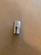 Snap On 3/8" Drive 3/8" 12PT SAE Shallow Chrome Socket USA Read Ad FV-121