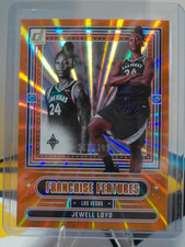 2025 Panini Donruss WNBA Franchise Features Jewell Loyd #9 Orange Laser 362/399