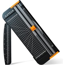 12 Inch Paper Trimmer with Slider Cutter for A4 Paper Crafting Scrapbooking