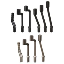 GolfWorks CNC Milled Aluminum & Carbon Steel Right-Hand Putter Hosels New