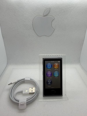 Apple iPod Nano 7th Gen 16GB Space Gray Grey Gray Used #411 USB
