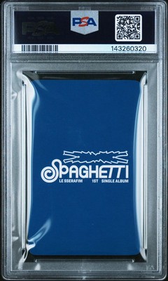 LE SSERAFIM Huh Yunjin Spaghetti WEVERSE Signature Photocard PSA