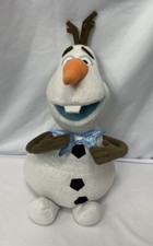 Disney Frozen Olafs Adventure 12" Light Up Bow Tie Olaf Plush Talks Just Play