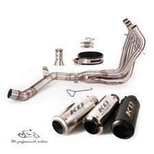 Full System For Kawasaki Z900 2017-2023 Exhaust Tips Muffler Header Link Pipe Full System For Kawasaki Z900 2017-2023 Exhaust Tips Muffler Header Link Pipe