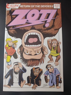   ZOT! #16 (1987 ECLIPSE Comics) VF Book