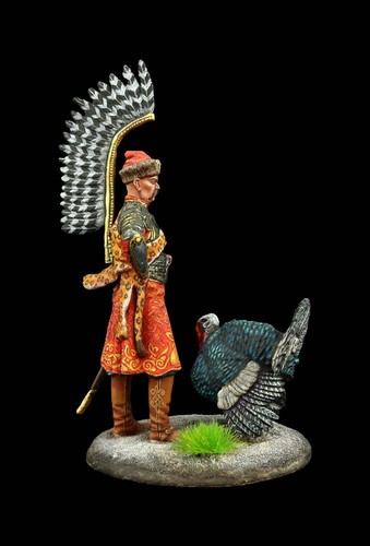 Tin soldier Museum (TOP) Polish Winged Hussar and Turkey, XVII c - Picture 3 of 6
