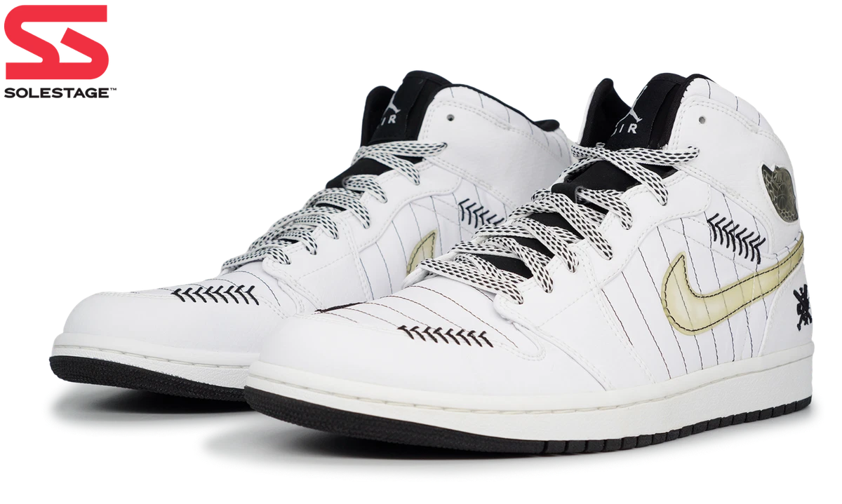 DJ SKEE Nike Jordan 1 Retro Barons - Home (325514-102) Men's Size 11