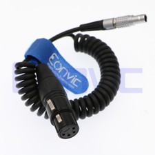 Camera Monitor xlr 4 pin Power Cable 2 pin male ARRI Mini Camera