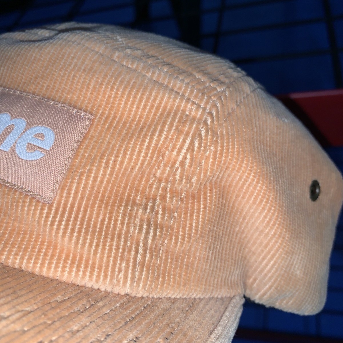 Supreme Corduroy Camp Cap (FW23) Beige Authentic New Box Supreme Corduroy Camp Cap (FW23) Beige Authentic New Box