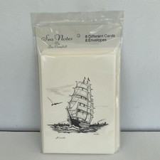 Sea Notes By:  Jim Campbell 8 Different Cards Note Cards & 8 Envelopes Sealed