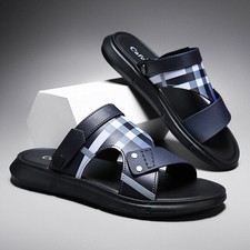 New Summer Men's Wear-Resistant Anti-Slip Soft Sole Outdoor Casual Slippers Size
