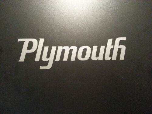  DECAL ***FOR  PLYMOUTH GTX DODGE  CUDA MOPAR HEMI  ROAD RUNNER SILVER - Picture 1 of 1