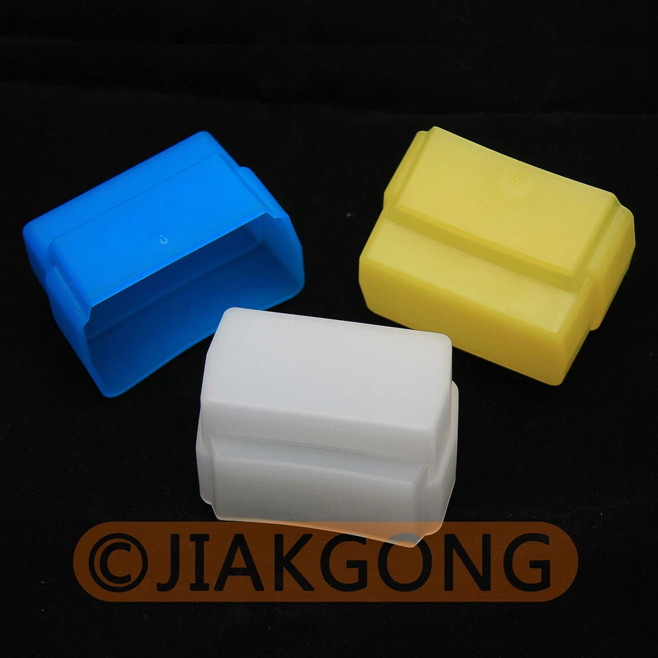 Blue+Yellow+white kit Flash Diffuser for SB-600 - Image 2 of 3