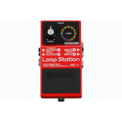 Boss RC-1 Compact Loop Station Gitarren-Effektpedal (NEU)