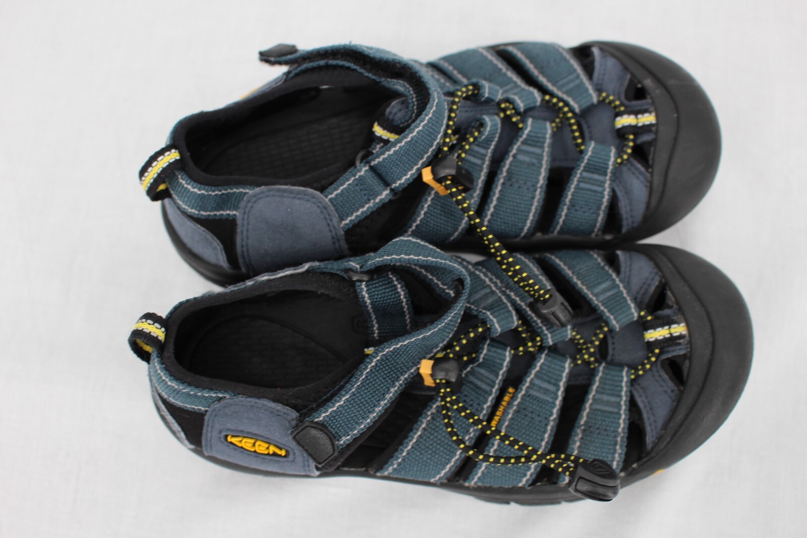 Keen Sandali Donna 3 Blu Giallo Cinturino Escursionismo Regolabile Lavabile Calzature