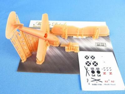 Arado Ar 68E Aircraft model kit. 3D-printed 1/144 Metallic Details MDR14430