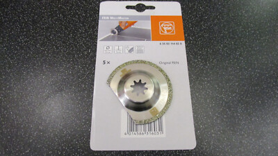 Original FEIN Systemzubehör für MultiMaster, 1x Diamant-Segmentsägeblatt / STERN