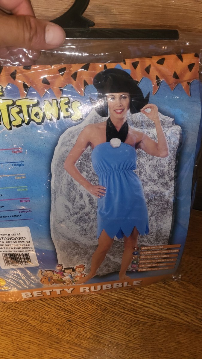 flintstones blue dress The Flintstones Betty Halloween Costume Blue Dress