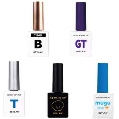 BEVLAH Basic Gel (Base Glossy Top Clear Matt) 10ml K-Beauty