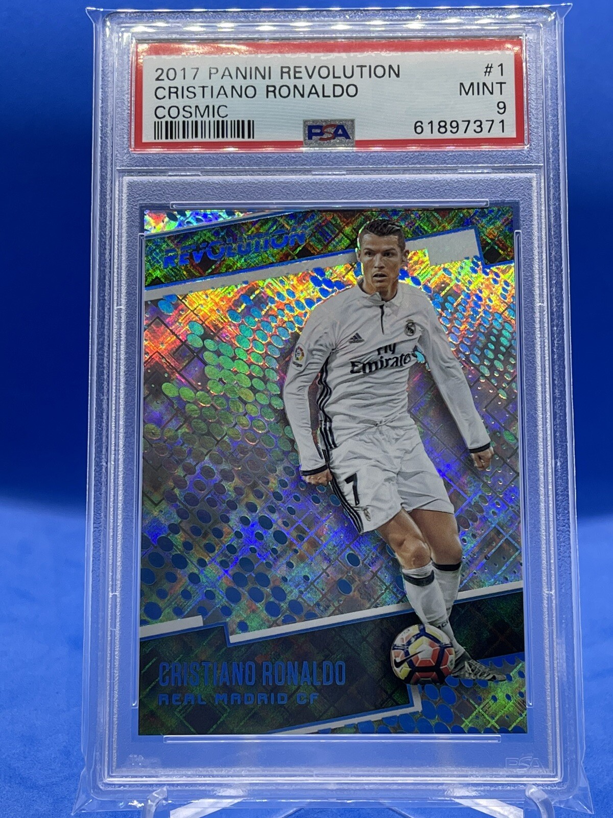 Cristiano Ronaldo 2017 Revolution #1 Cosmic /100 Price Guide