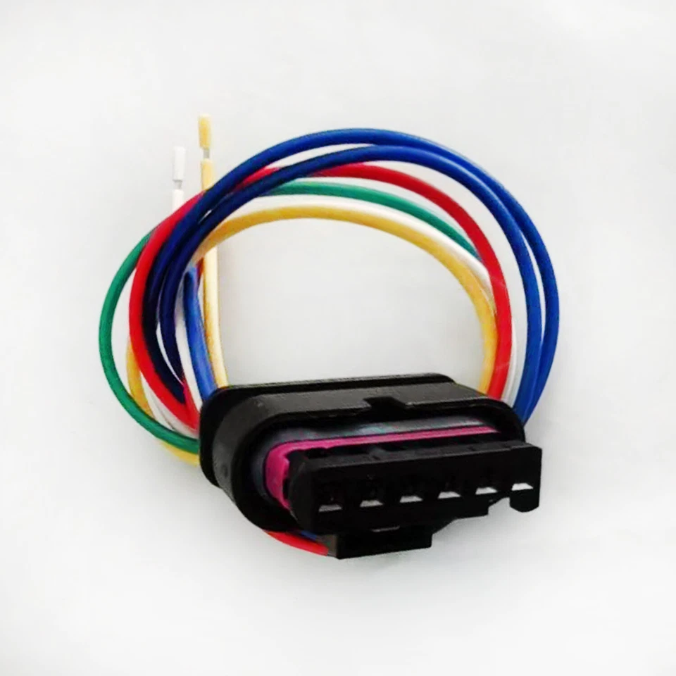 Conector de lámpara de luz trasera de 6 pines cableado enchufe coleta PARA FIAT 500X 2016-2022 Foto 3 de 4