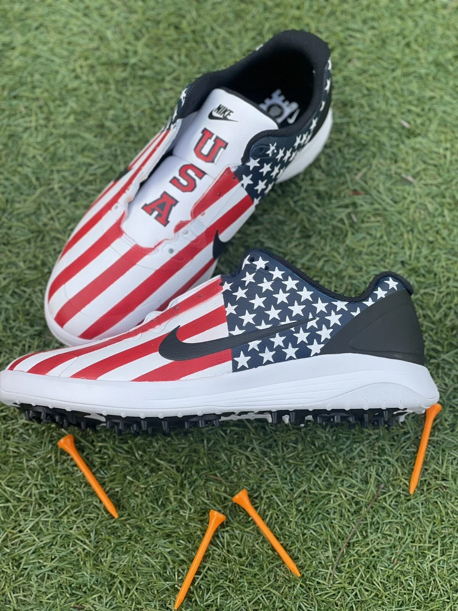 Nike Golf Shoes Custom USA American Flag Nike Infinity G - More Sizes  Available