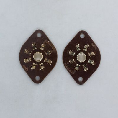 Paxolin Socket B8G LOCTAL EDISWAN PAXOLINE SOCKET VALVE TUBE X2pcs | eBay.de
