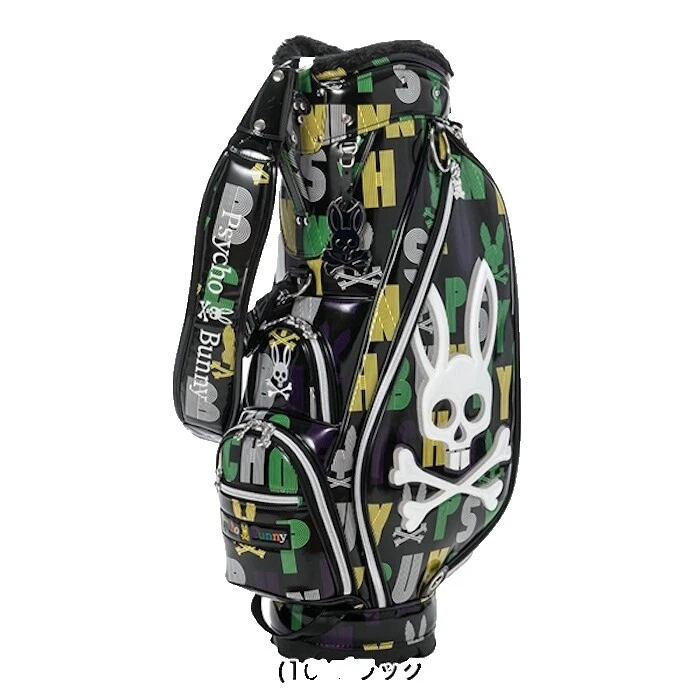 Черные кожаные сумки-тележки для гольфа