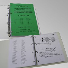 Fendt Werkstatthandbuch Favorit LS 600 - 615 LS 1980 Edition Traktor 10000