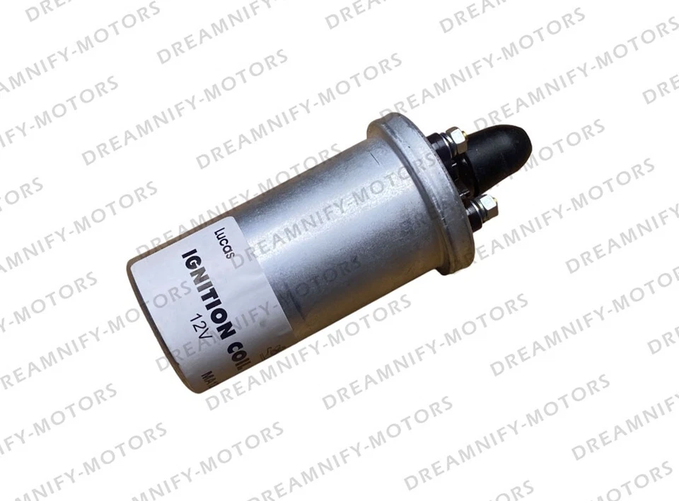 Bobina de encendido Lucas 12v para BSA Triumph Norton Matchless Velocette AJS Ariel Foto 2 de 4